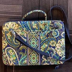 Vera Bradley hard sided laptop bag